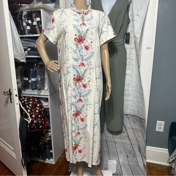 Iolani classics XXL MAXI DRESS Asian inspired dress - Picture 3 of 7